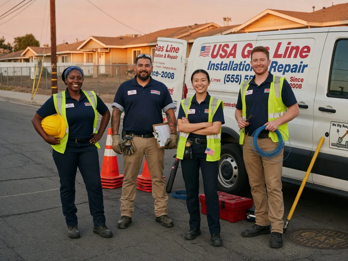 Gas Line Installation company in Trexlertown, PA